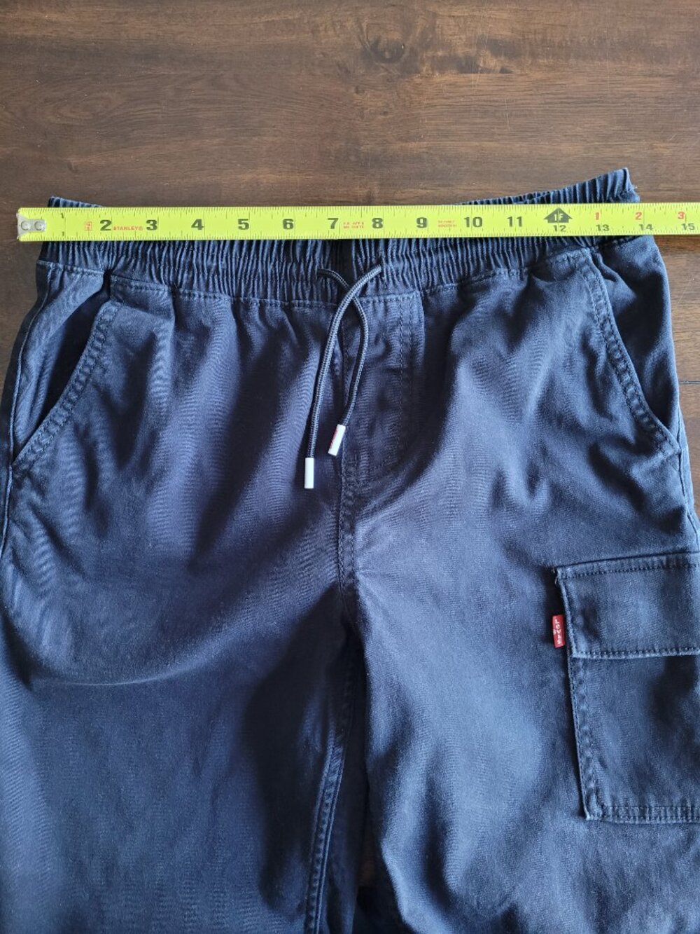 Levi's Boys Black Cargo Shorts | Size XL | Stretch Cotton - Picture 13 of 16